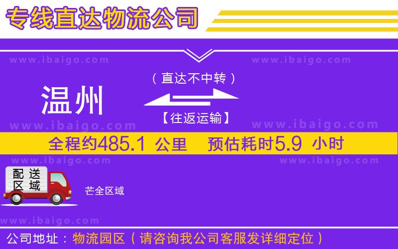 溫州到芒貨運(yùn)公司