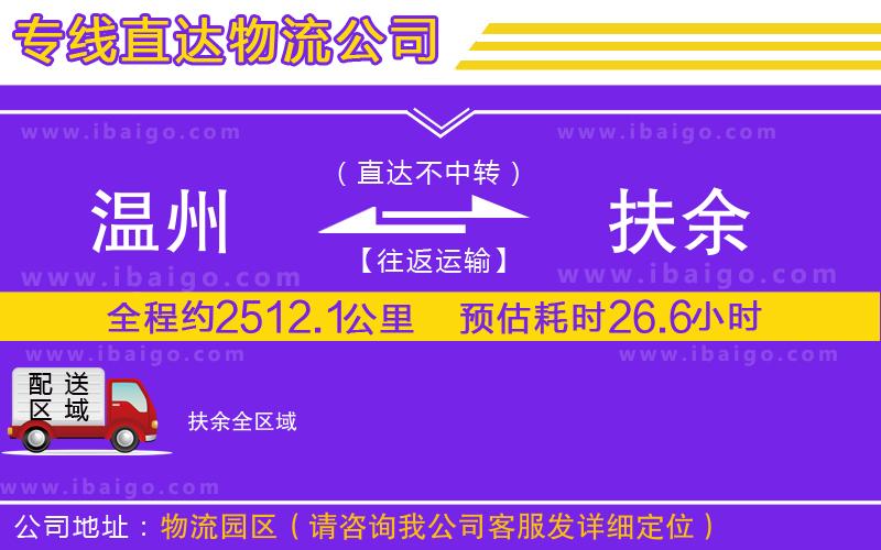 溫州到扶余貨運